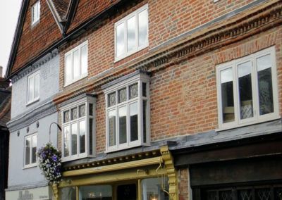 Property Development: Repair and Remodelling of a Grade II Listed Terrace; West Street, Dorking, Surrey