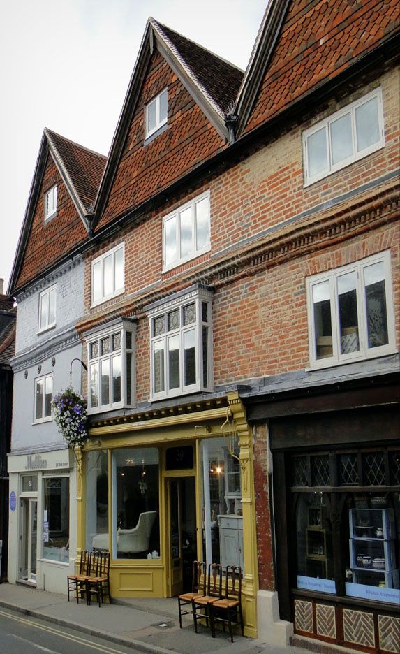Property Development: Repair and Remodelling of a Grade II Listed Terrace  West Street, Dorking, Surrey 1