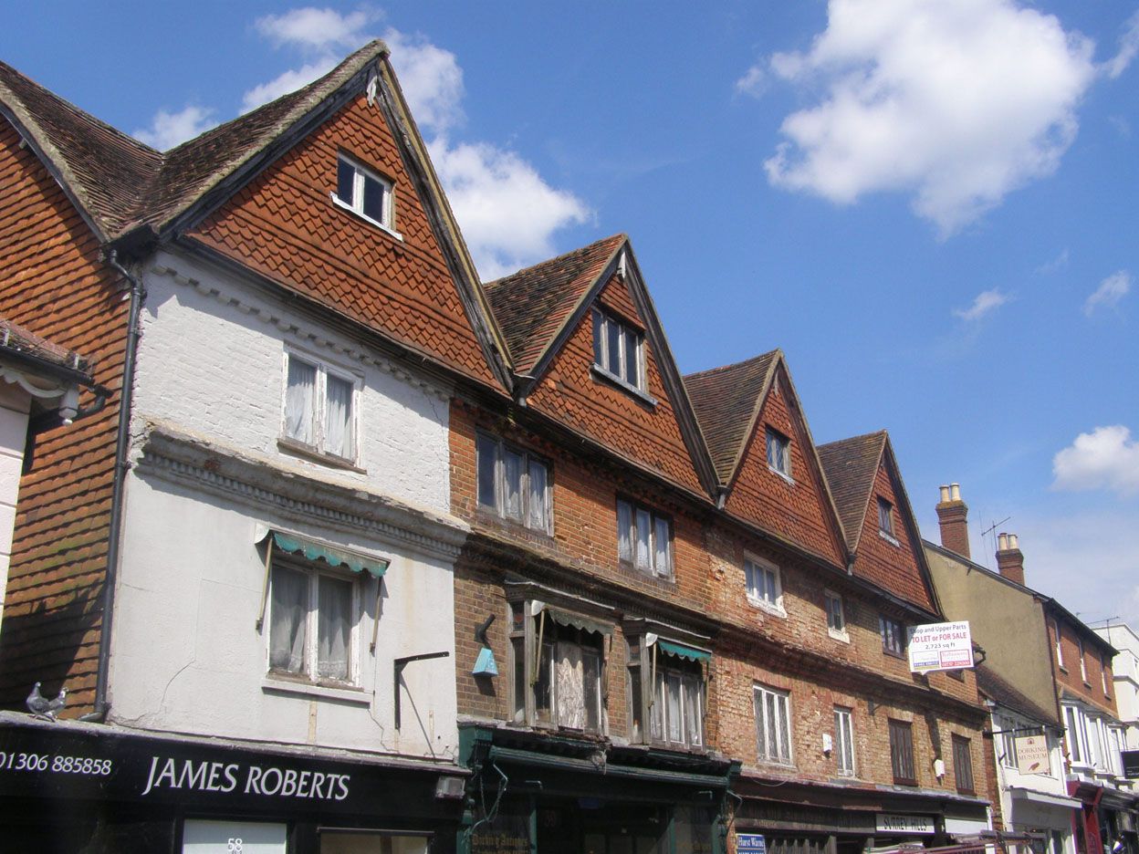 Property Development: Repair and Remodelling of a Grade II Listed Terrace  West Street, Dorking, Surrey 2