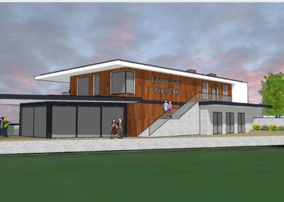 New Woodcote Pavilion, Epsom Sports Club; Epsom, Surrey